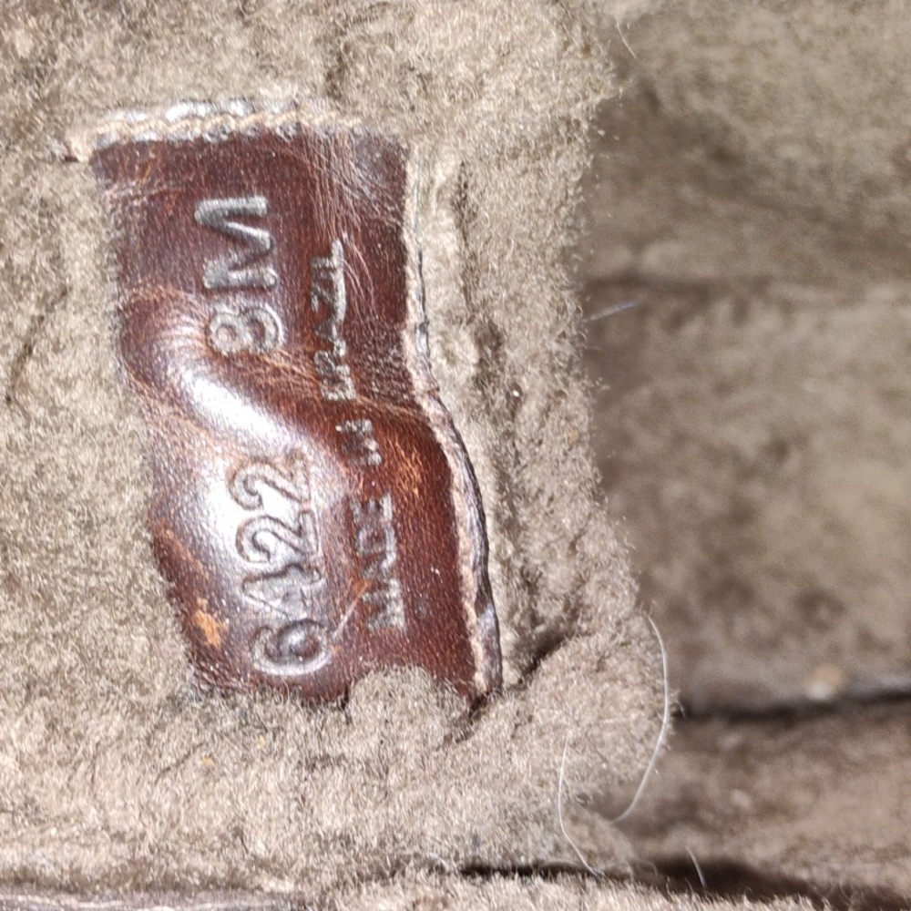 Brown Shearling Lined Leather Boots - image 5